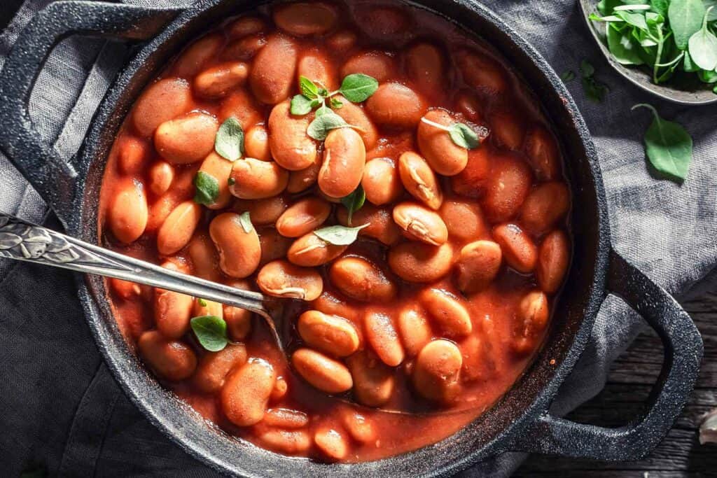 Easy Italian Baked Beans Recipe | Laura Fuentes