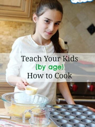 Teach Your Kids How to Cook by Age