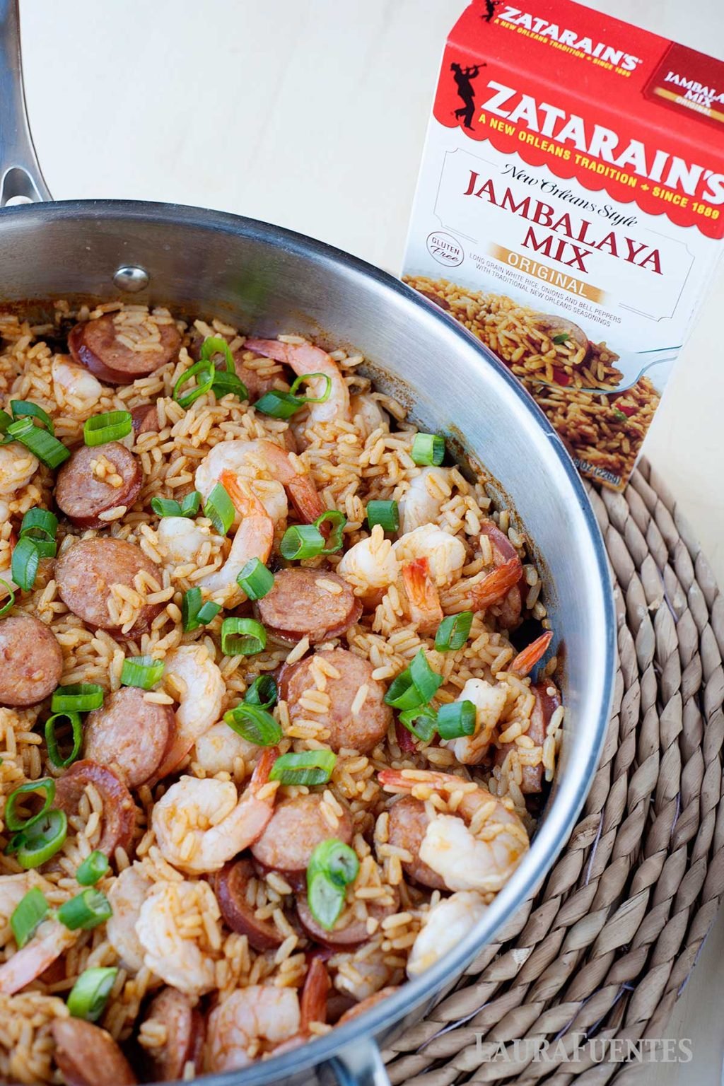 Zatarain's Jambalaya Recipe Box Upgrade! Laura Fuentes