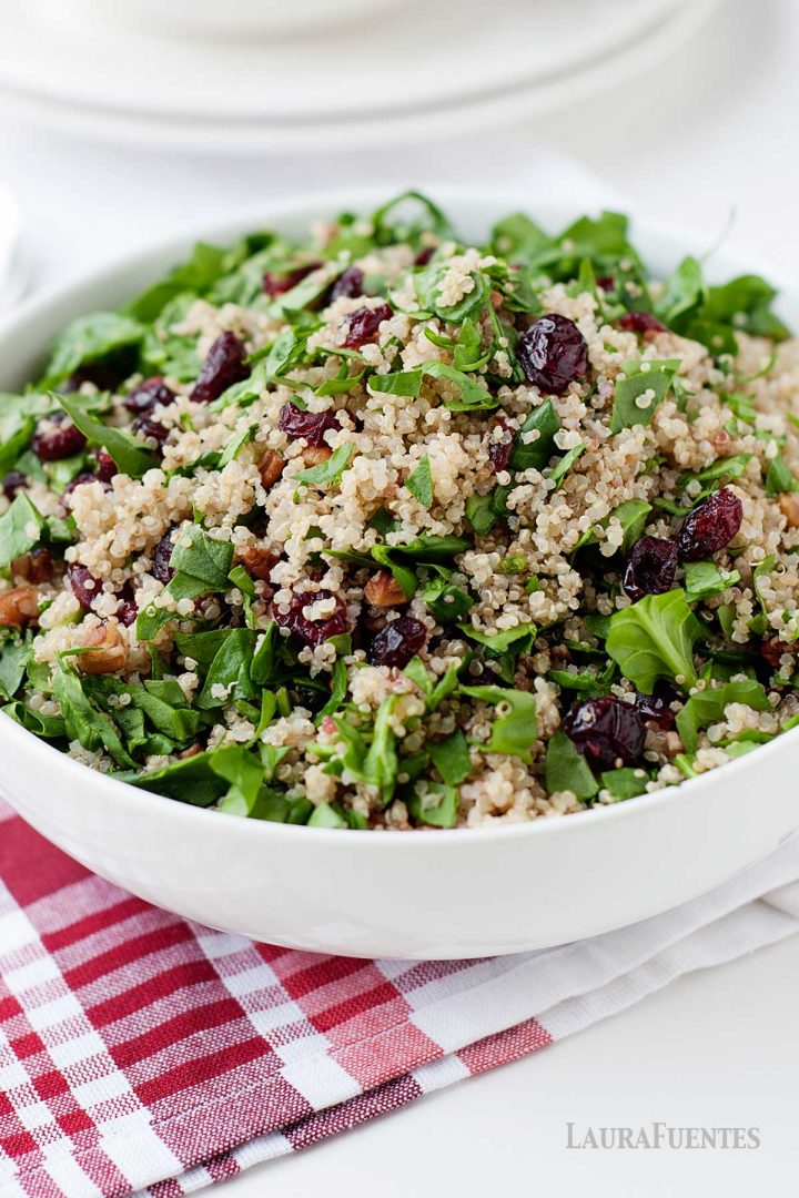 Easy Cranberry Quinoa Salad