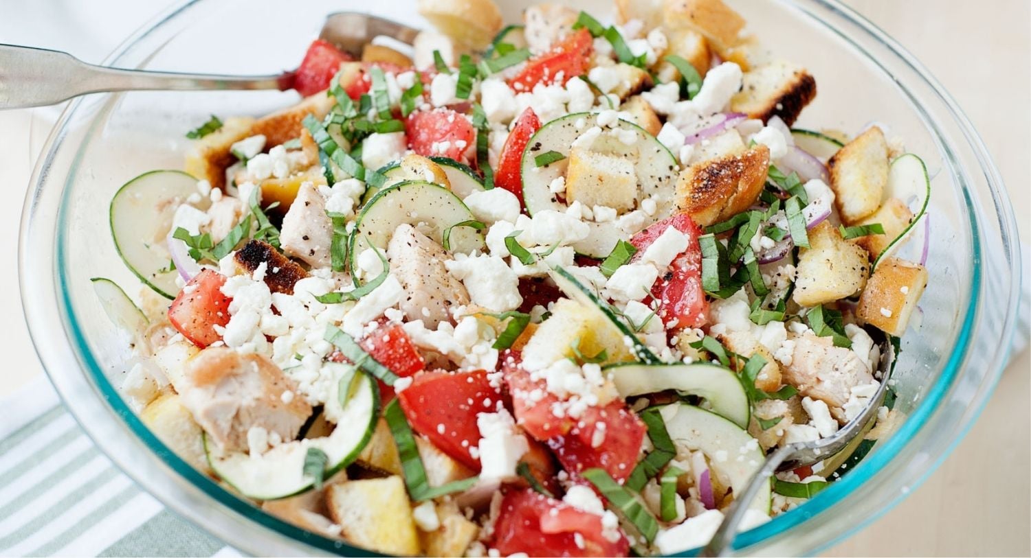 Chopped Panzanella Salad