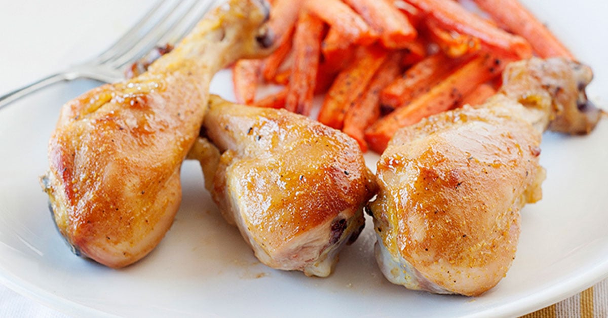 Sheet Pan Honey Chicken Legs - Laura Fuentes
