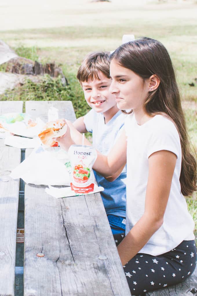 Lunch at the park is a great way to get away from the office!