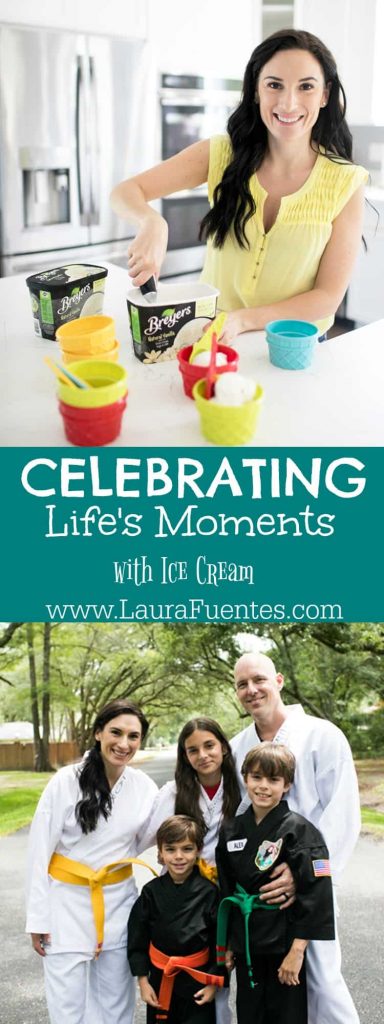 Celebrating all your delicious summer moments with our family with our favorite natural vanilla ice cream from Breyers. #ad #ItsSimple
