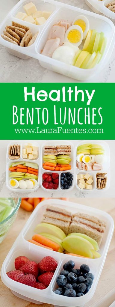 Healthy Bento Lunches | The options are endless, but here are a few ways we love to eat our veggies! 