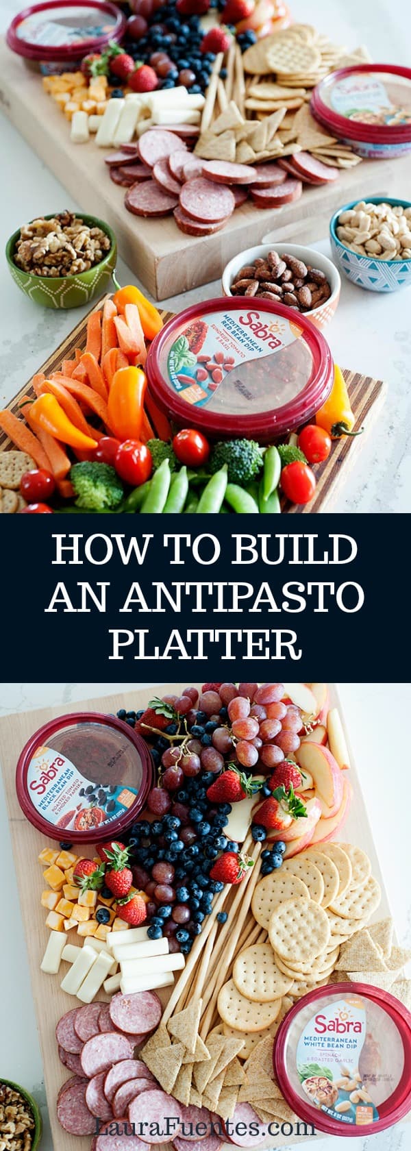 Want to learn how to build an antipasto platter the easy way? Step-by-step and ingredient list in this post