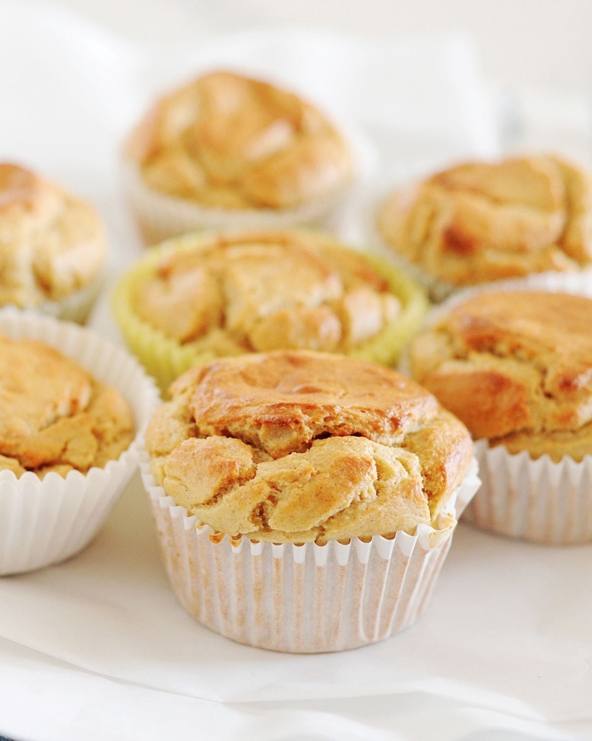 seven banana oatmeal muffins