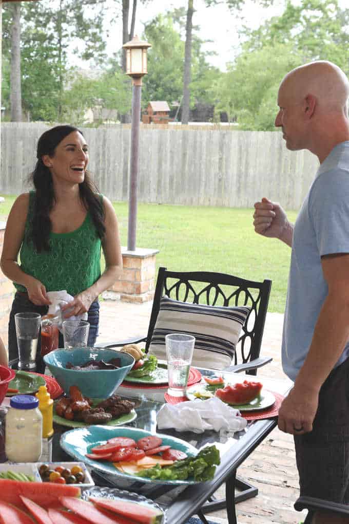 My outdoor kitchen is one of my favorite parts of the house. 