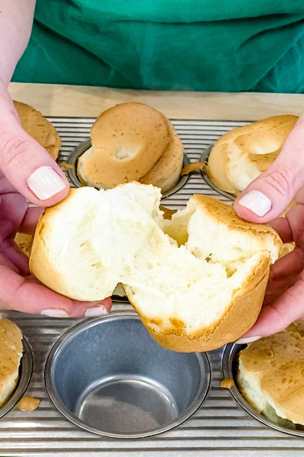 Easy Popovers Recipe in a Muffin Pan Laura Fuentes