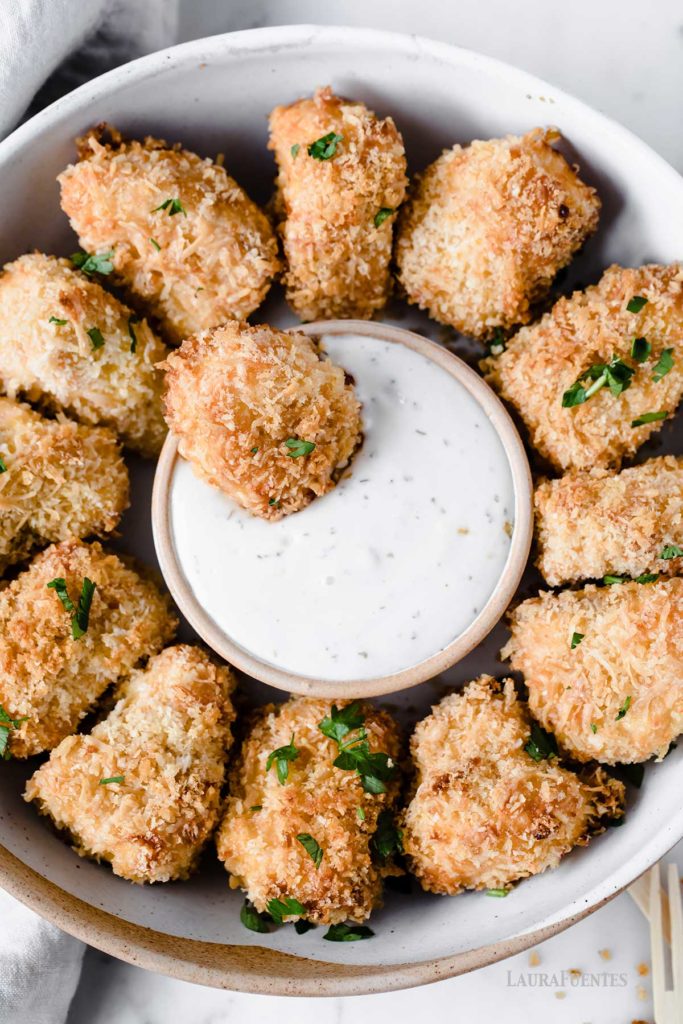 Crispy Baked Salmon Nuggets Recipe Laura Fuentes