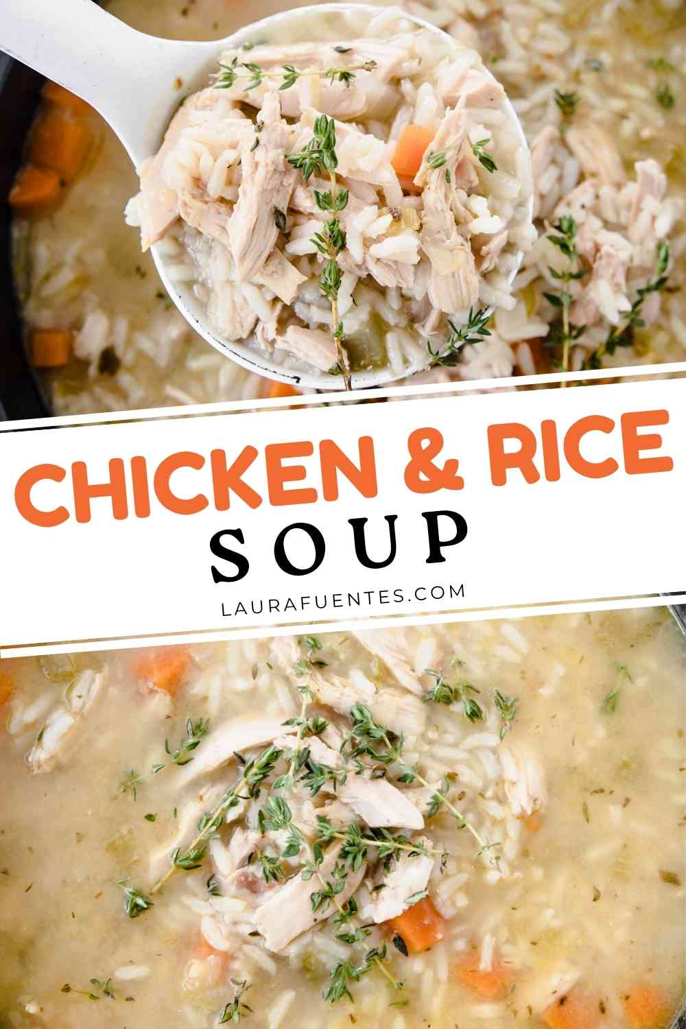 Easy Old Fashioned Chicken & Rice Soup