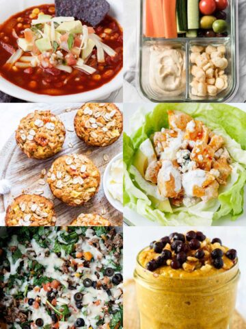 an image collage of foods you can eat when you start eating clean