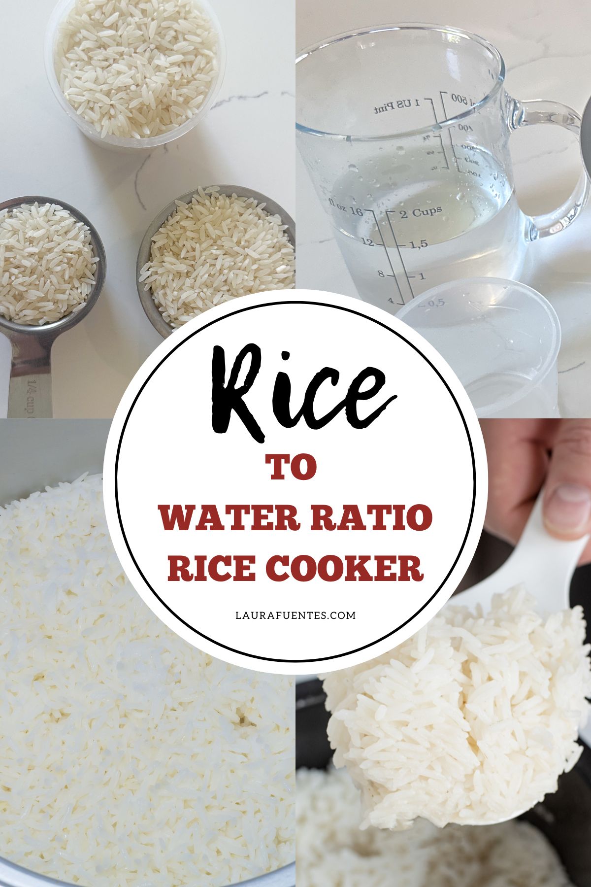 Rice Cooker Rice Water to Rice Ratios, Recipe & Servings Laura Fuentes