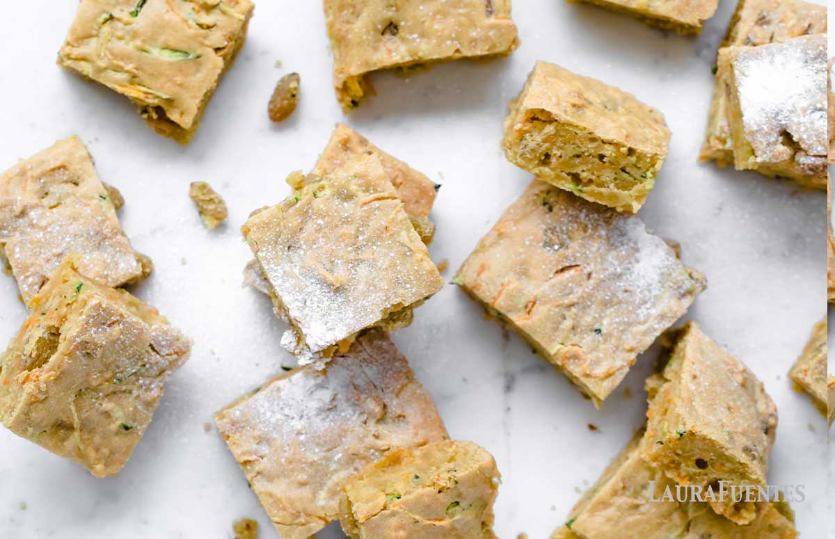 zucchini carrot bars