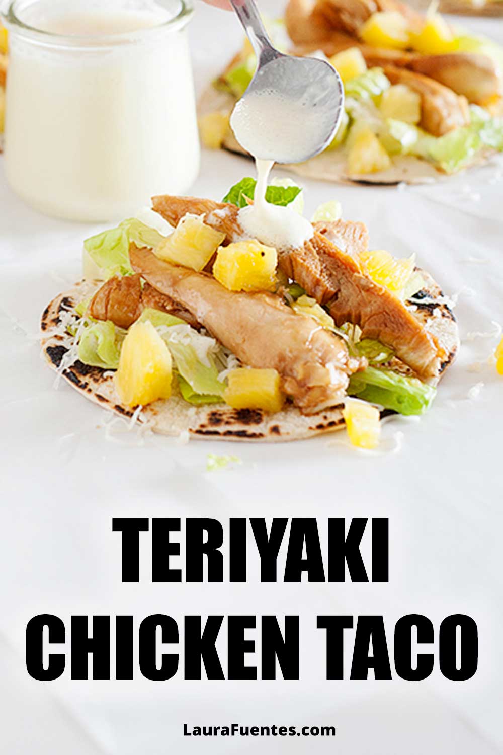 Teriyaki Chicken Tacos (Recipe Video) Laura Fuentes