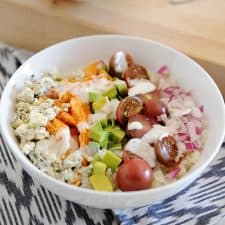 Healthy Buffalo Chicken Power Bowls-image