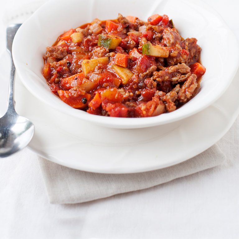 Ground Chicken Chili with No Beans Laura Fuentes