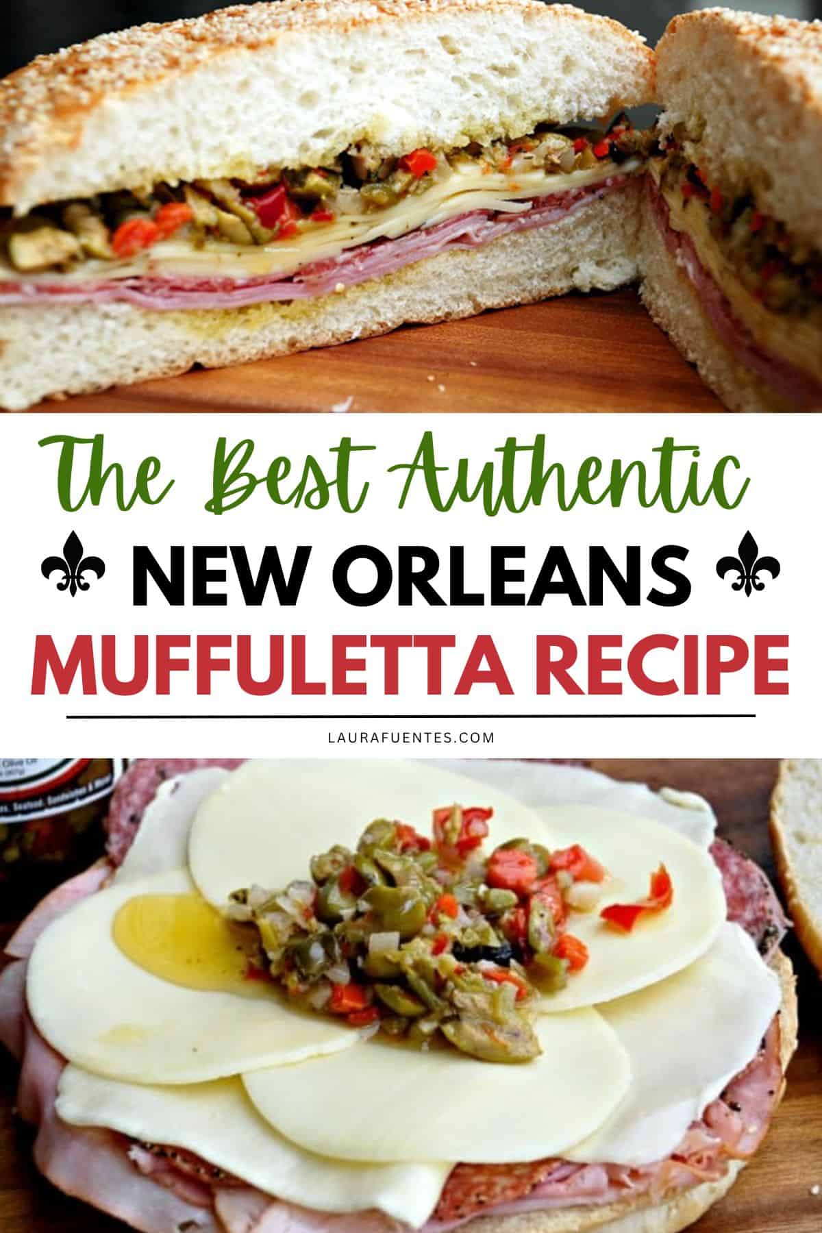 Mufulleta Authentic New Orleans Muffuletta Sandwich Recipe