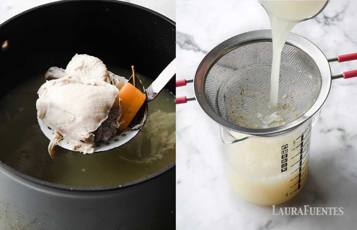 how long to microwave chicken broth