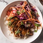 korean chicken bowl