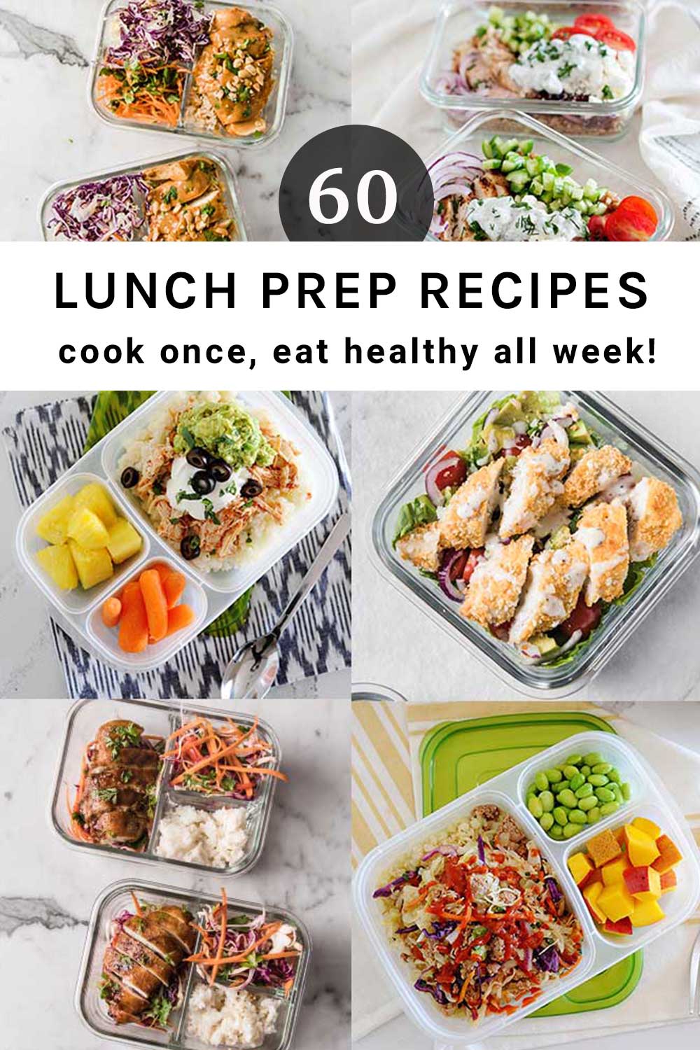 60+ Meal Prep Recipes for Lunch & Dinner Laura Fuentes