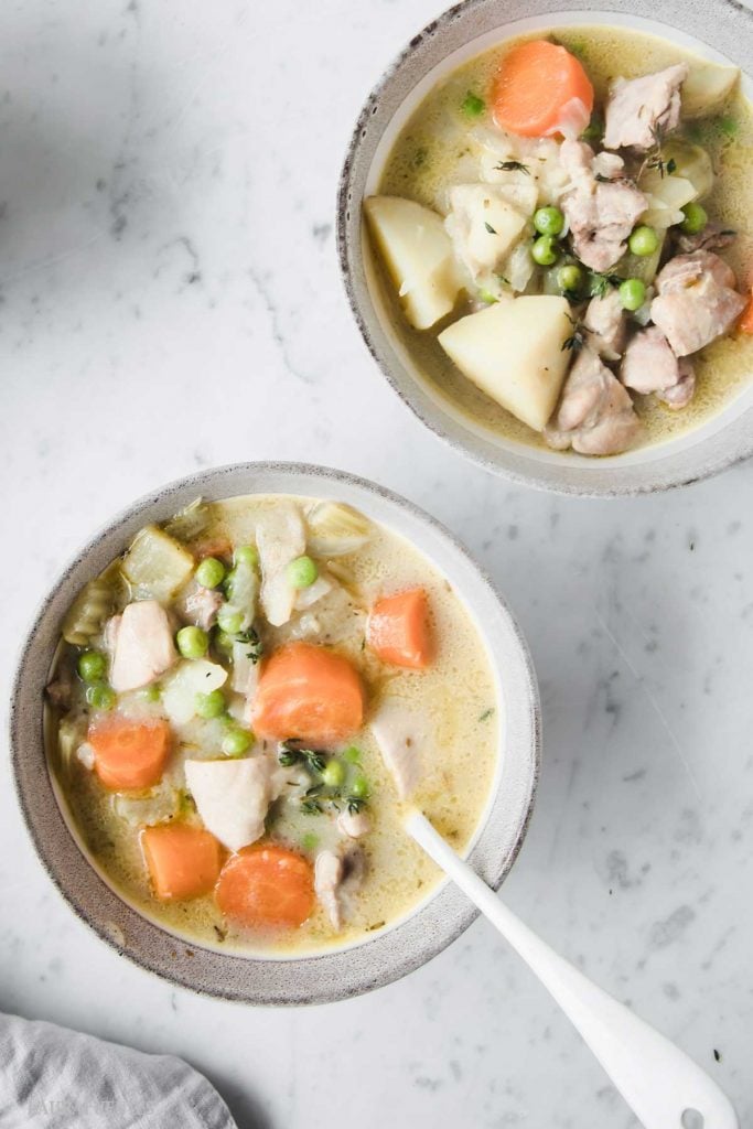 Slow Cooker Chicken Stew with Vegetables Laura Fuentes