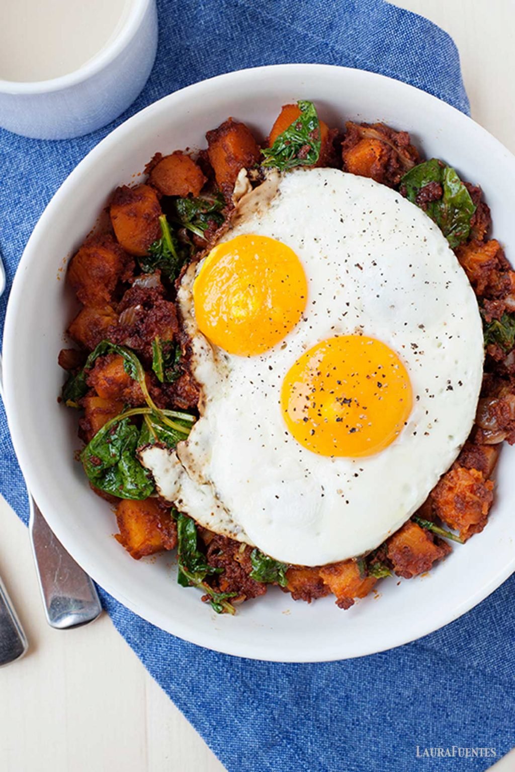 Butternut Squash and Chorizo Hash Laura Fuentes Butternut Squash and Chorizo Hash Laura Fuentes