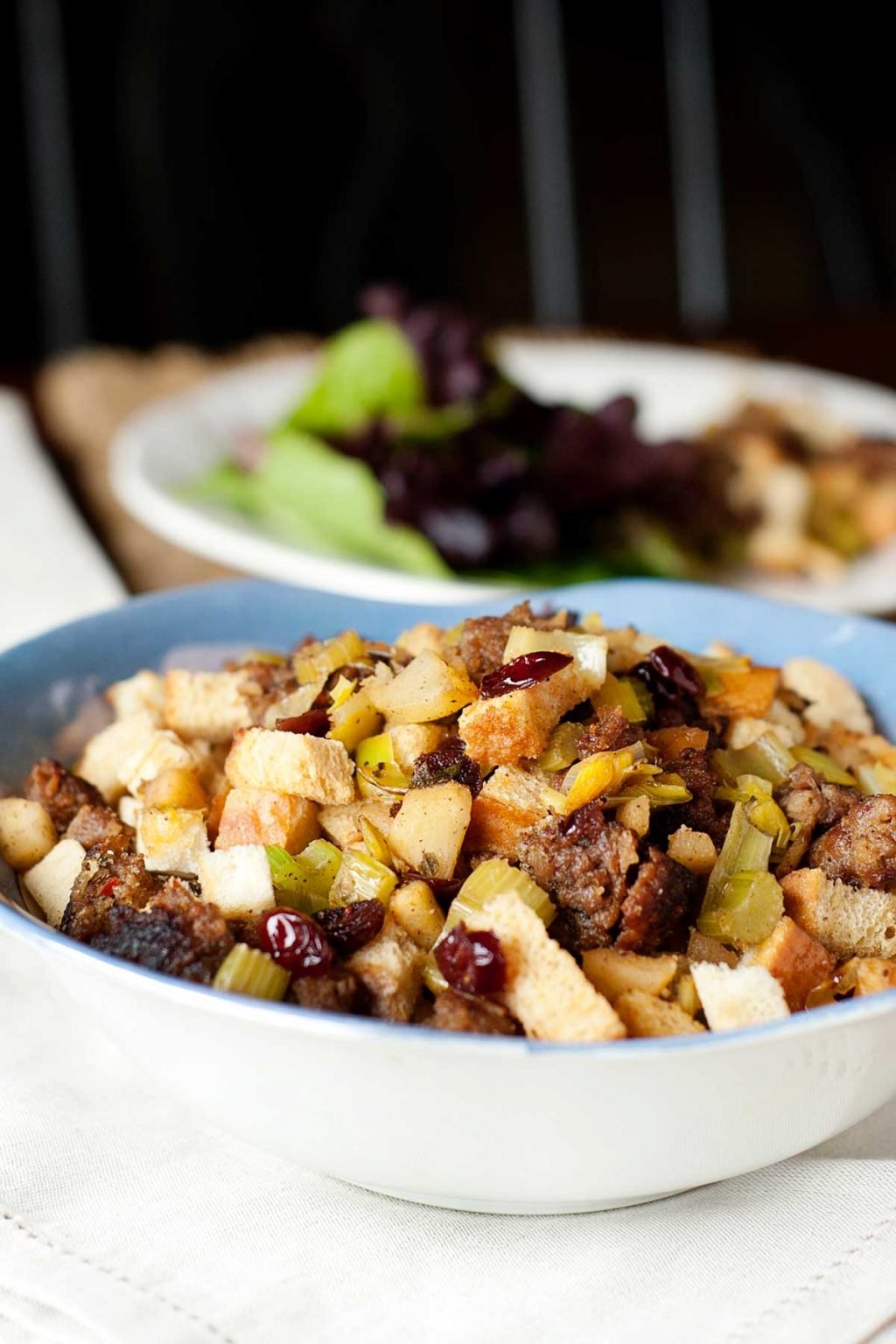 GlutenFree Sausage Apple Stuffing Laura Fuentes