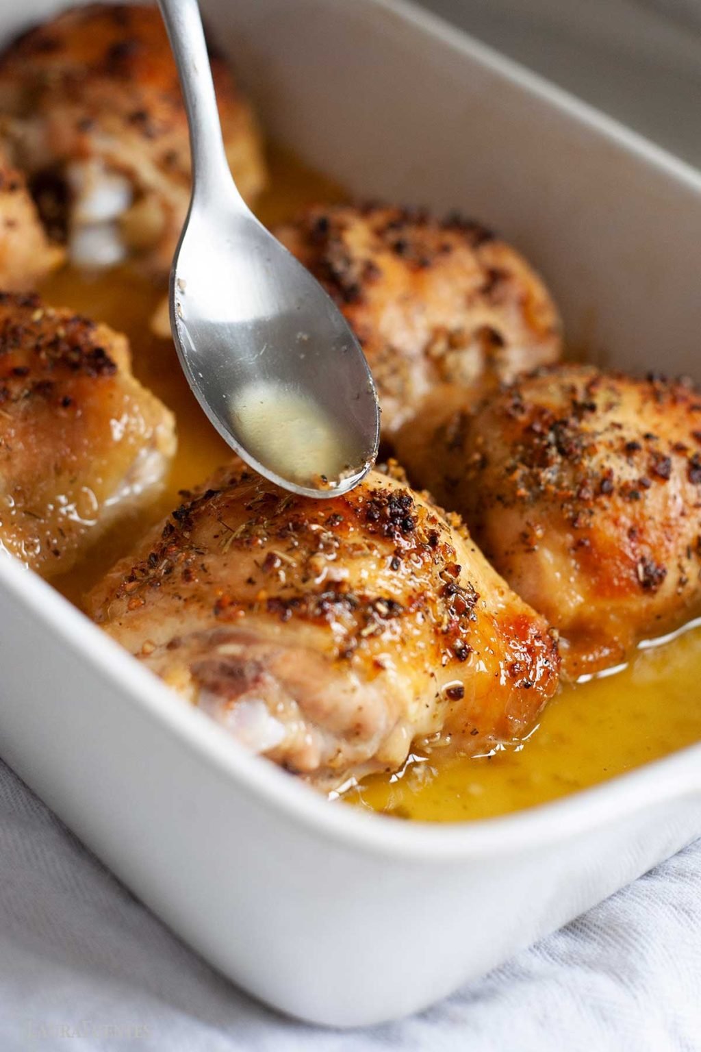 Perfect Oven Baked Chicken Thighs Laura Fuentes