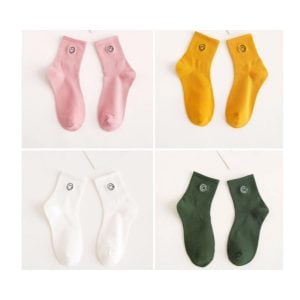 smiley face socks