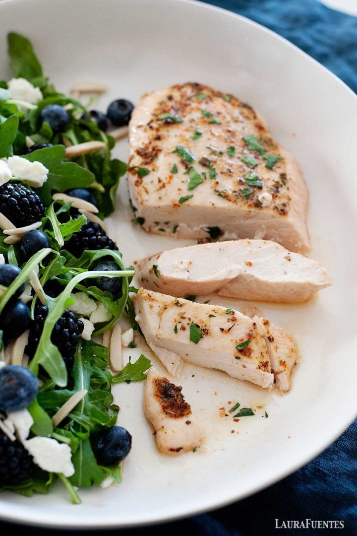 Secrets to Juicy Baked Boneless Skinless Chicken Breasts Laura