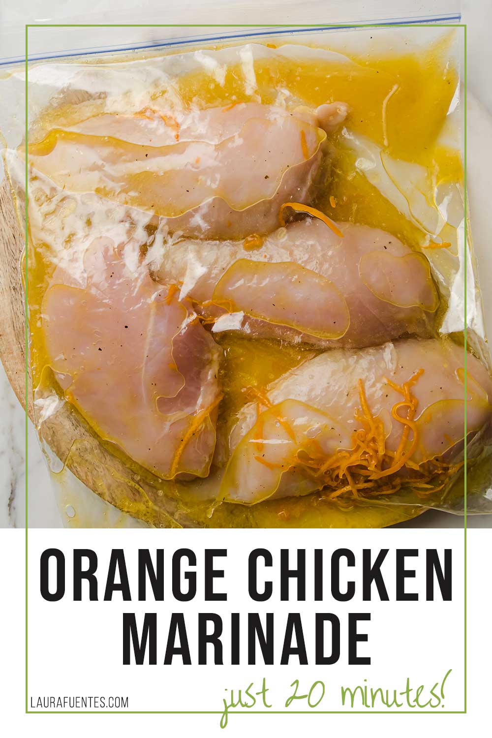 Quick Orange Chicken Marinade | Laura Fuentes