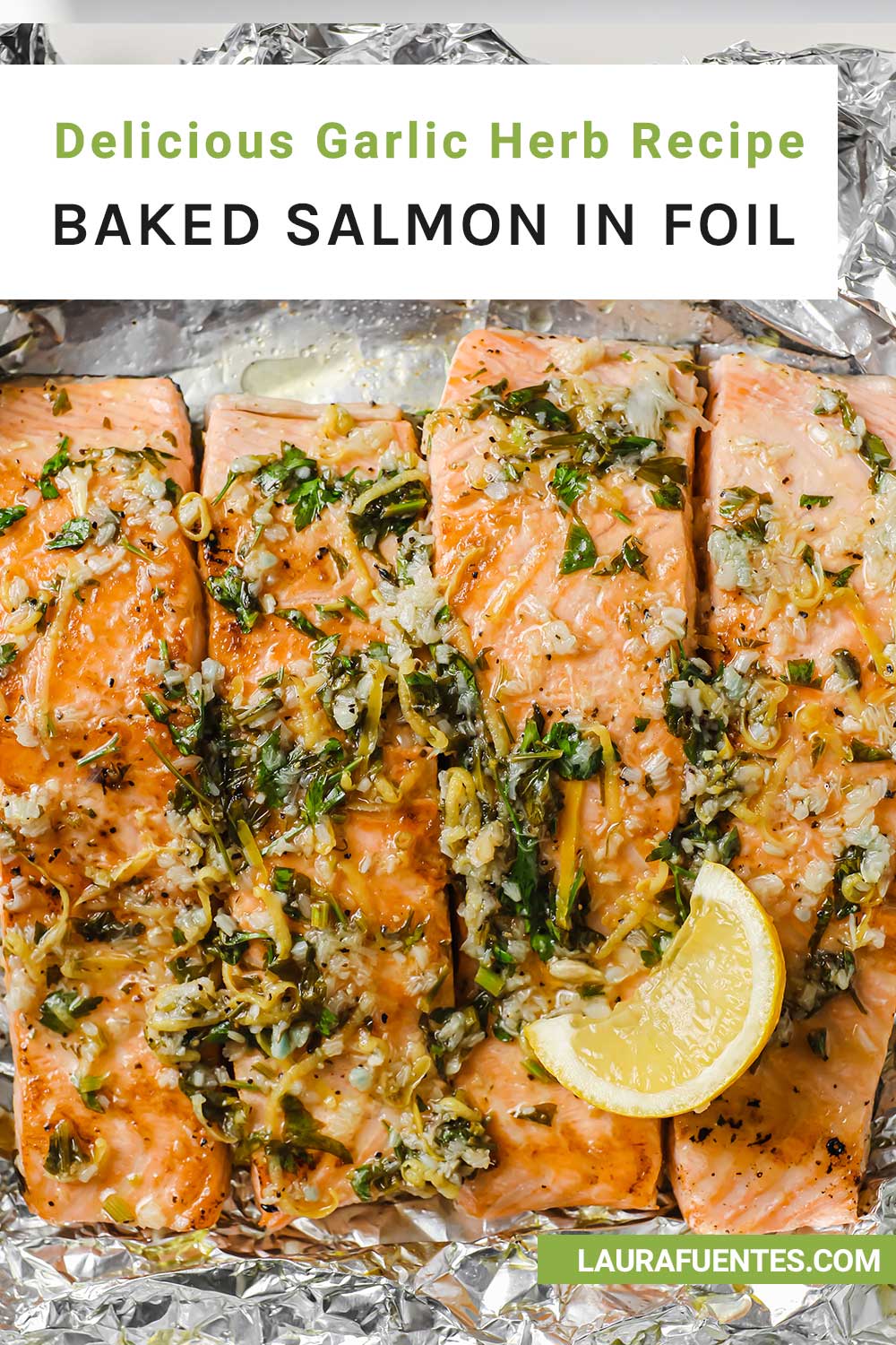 Perfectly Cooked Baked Salmon in Foil Laura Fuentes