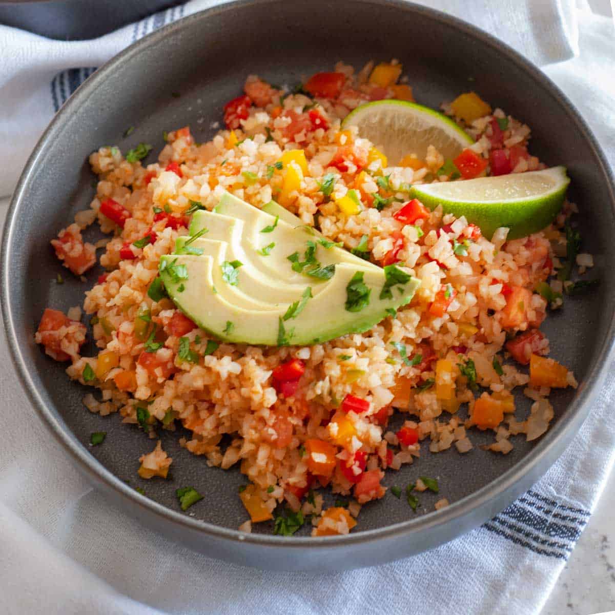 EPIC Mexican Cauliflower Rice | Laura Fuentes
