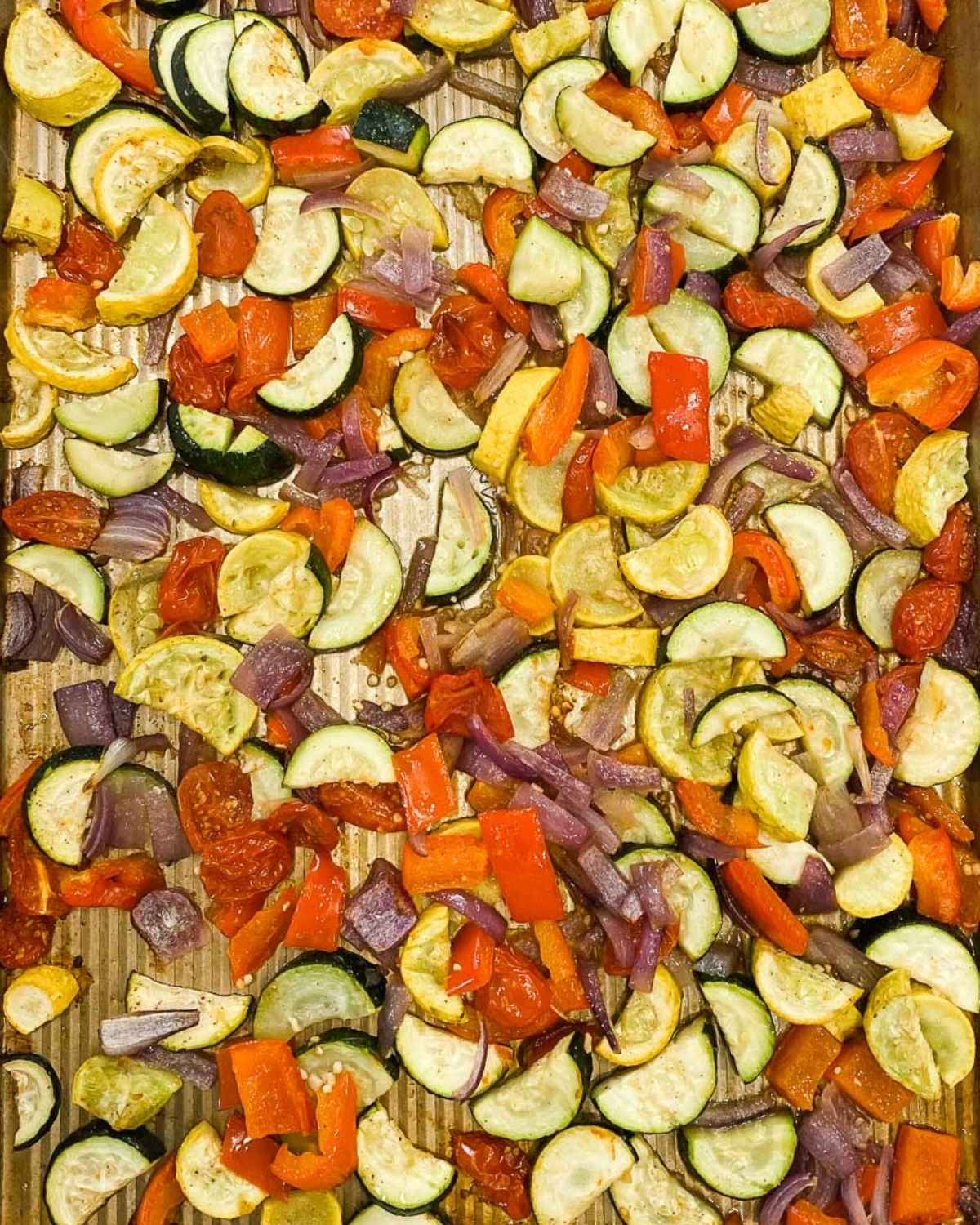 roasted summer vegetables