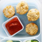 Cheesy quinoa bites