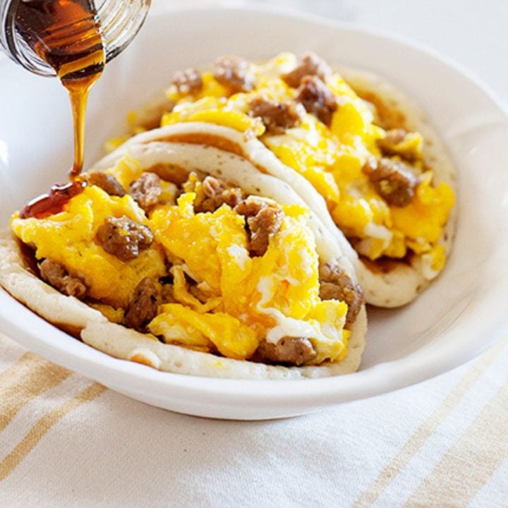 Pancake Tacos for Breakfast or Dinner Laura Fuentes