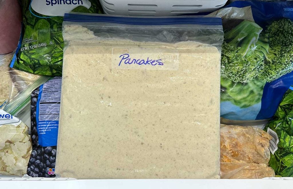 How to Freeze Pancake Batter StepbyStep Laura Fuentes