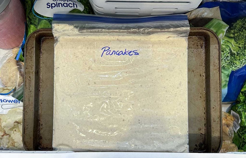 How to Freeze Pancake Batter StepbyStep Laura Fuentes