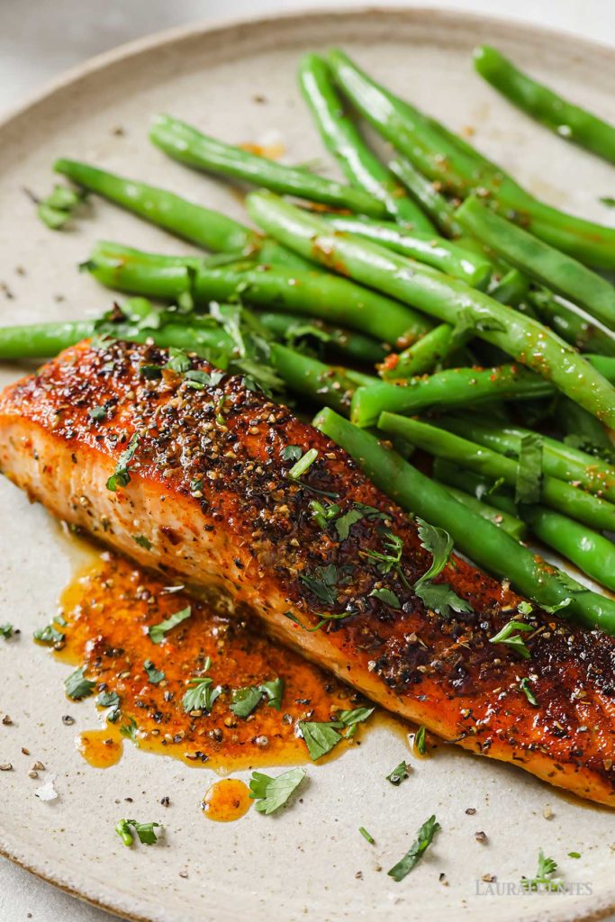 Spicy Pan Seared Cajun Salmon Laura Fuentes