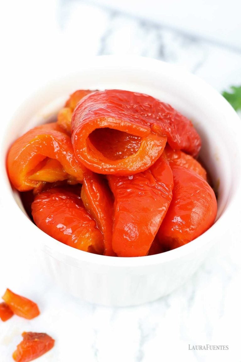 Easy OvenRoasted Red Peppers Laura Fuentes