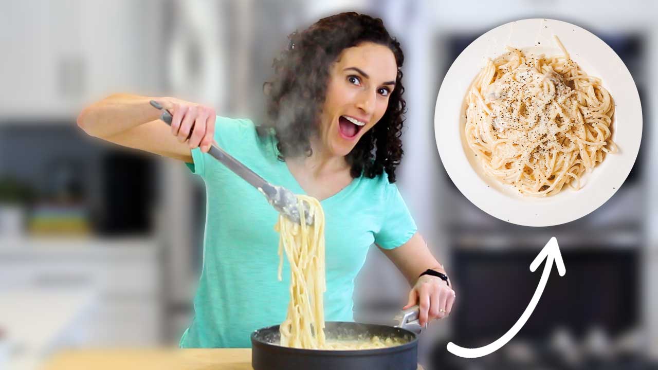 Simple Fettuccine Alfredo Sauce with Cream Laura Fuentes