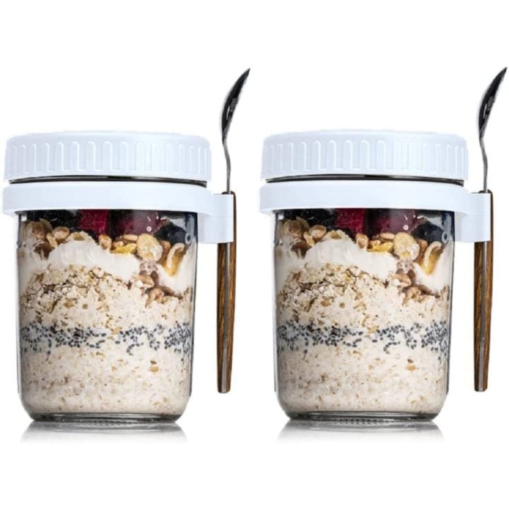 Best Containers & Mason Jars for Overnight Oats Laura Fuentes