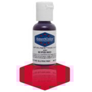 bottle of red food coloring