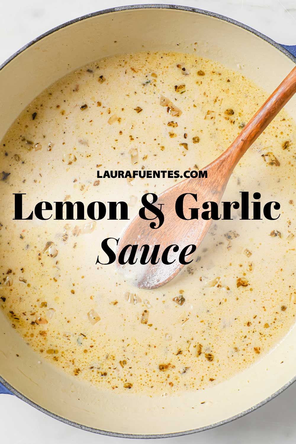 Creamy Lemon Garlic Sauce for Pasta or Chicken Laura Fuentes