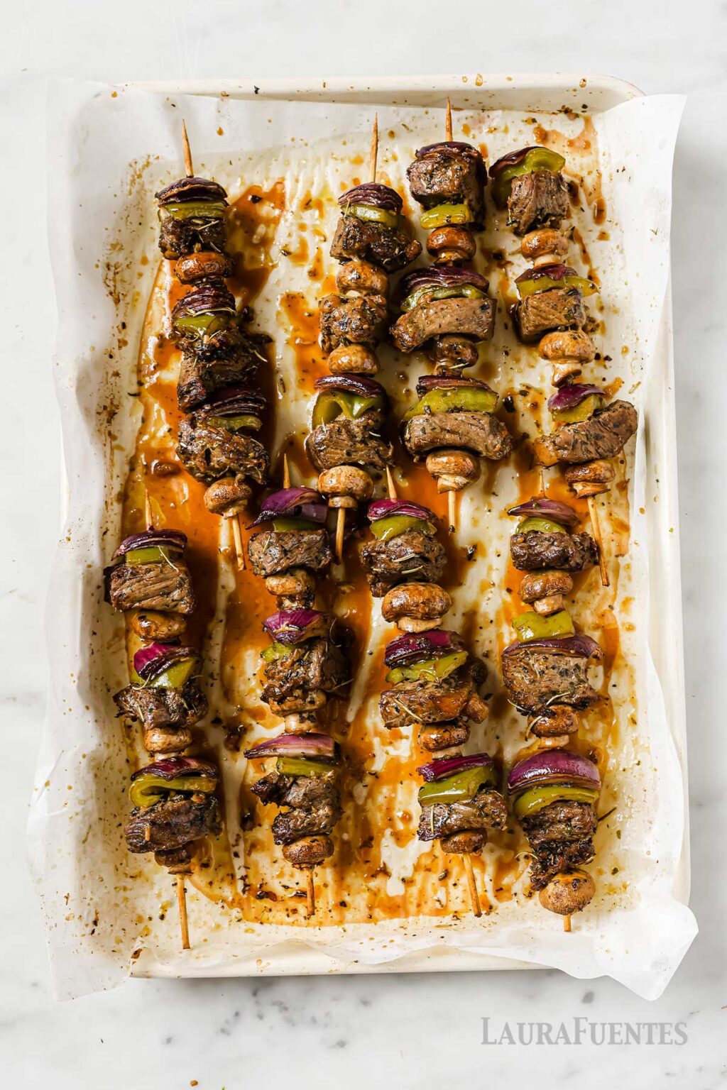 EPIC Juicy Oven Beef Kabobs Laura Fuentes
