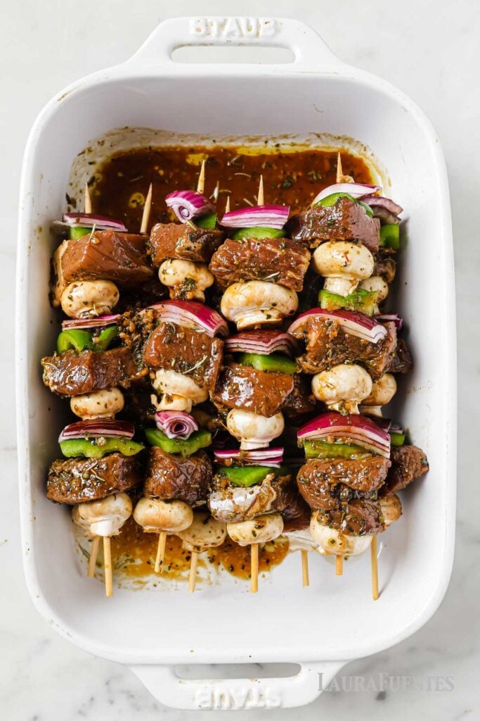 15Minute Beef Kabob Marinade Laura Fuentes
