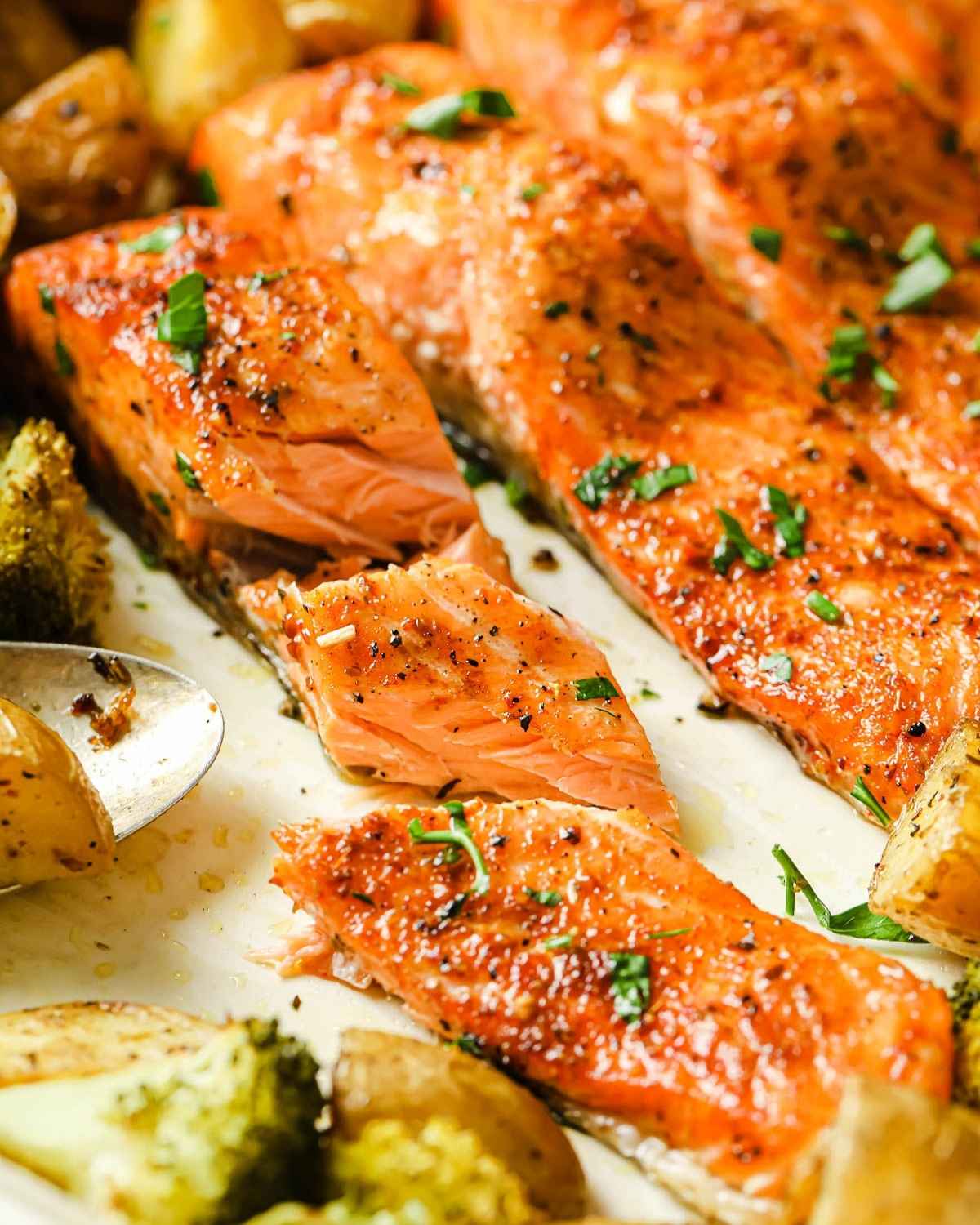 baked cajun salmon