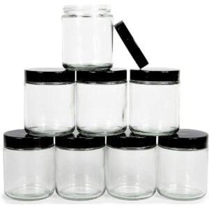 Overnight Oats Jars with Lid and Spoon,11oz/20oz Large Capacity Airtight Oatmeal  Container,Portable Mason Jars Breakfast Container 