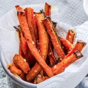 carrot fries in a bowl